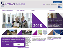 Tablet Screenshot of myplaceawards.org.uk